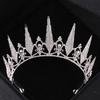 Silberne Kristall Diademe und Kronen Haarreif für Damen Party Braut Hochzeit Haarschmuck Schmuck Krone Diadem Haarreif Geschenk