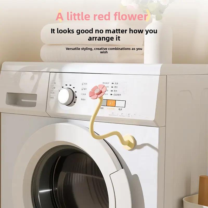 Flower Drum Washing Machine Magnetic Ventilation Snap-on Door Stop Limiter Ventilation Anti-collision Bracket Flexible Support Rod