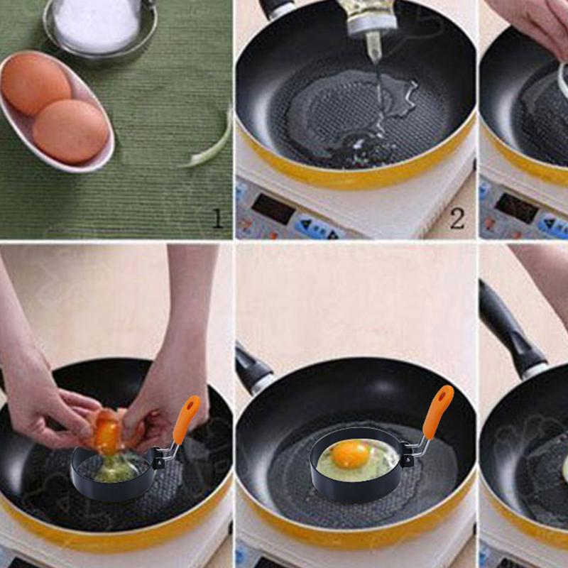 Muffinring Spiegelei Former Antihaft Spiegelei Ring Grill Pfannkuchen Former Für Omelett Sandwiches