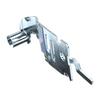 Refrigerator Door Hinge Bracket Replacement AEH74216502, Silver-Tone Metal Upper Hinge Repair Part for Door Service and Maintenance, 1 Pack