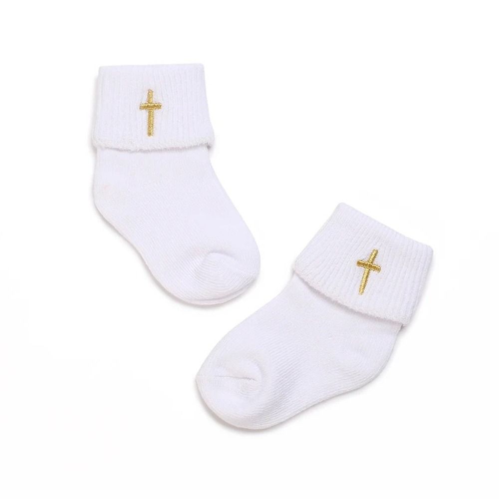 Baptism Baby Socks Cotton Photography Prop Sock New Lace Socks Infant