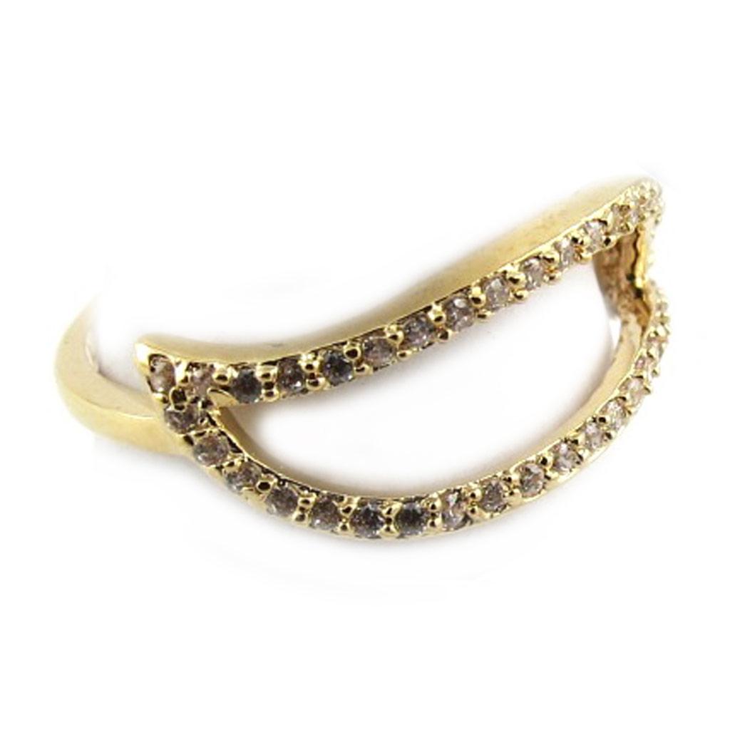 Gold Plated Wedding Ring 'Sissi'