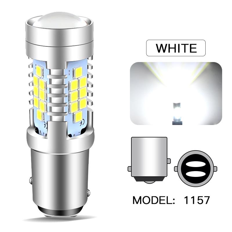 

2PCS P21/5W 1157 LED Reverse Lights BAY15D White/Red Bulbs For Nissan NV300 X82 2016-UP Peugeot PARTNER Van 5, G 1996-20011