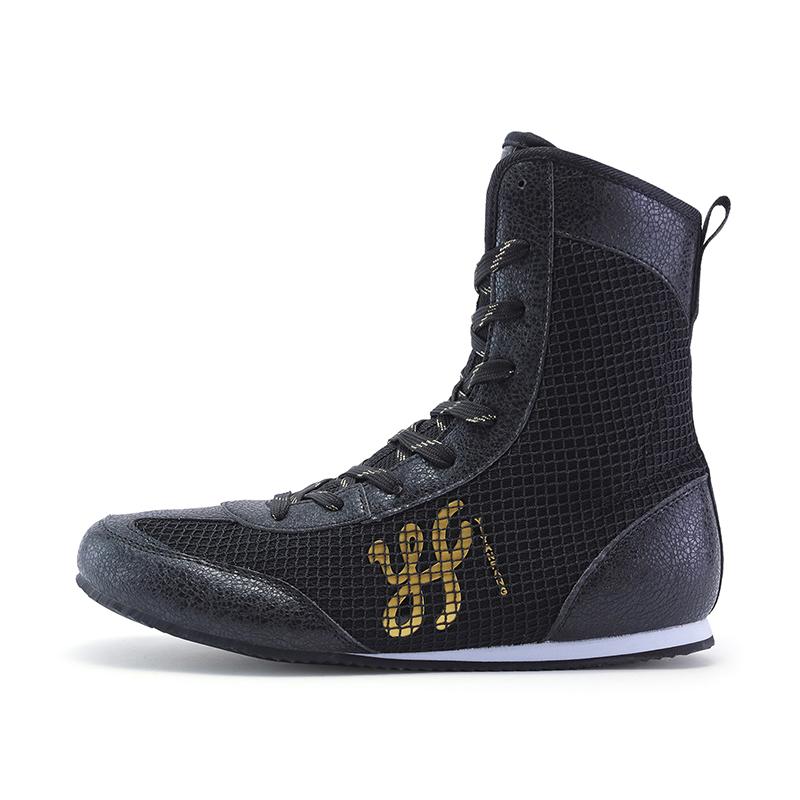 2026 New Wrestling Shoes for Men Breathable Boxing Training Boot Shock-Absorbant Combat Sneakers Men Training Fighting Boots