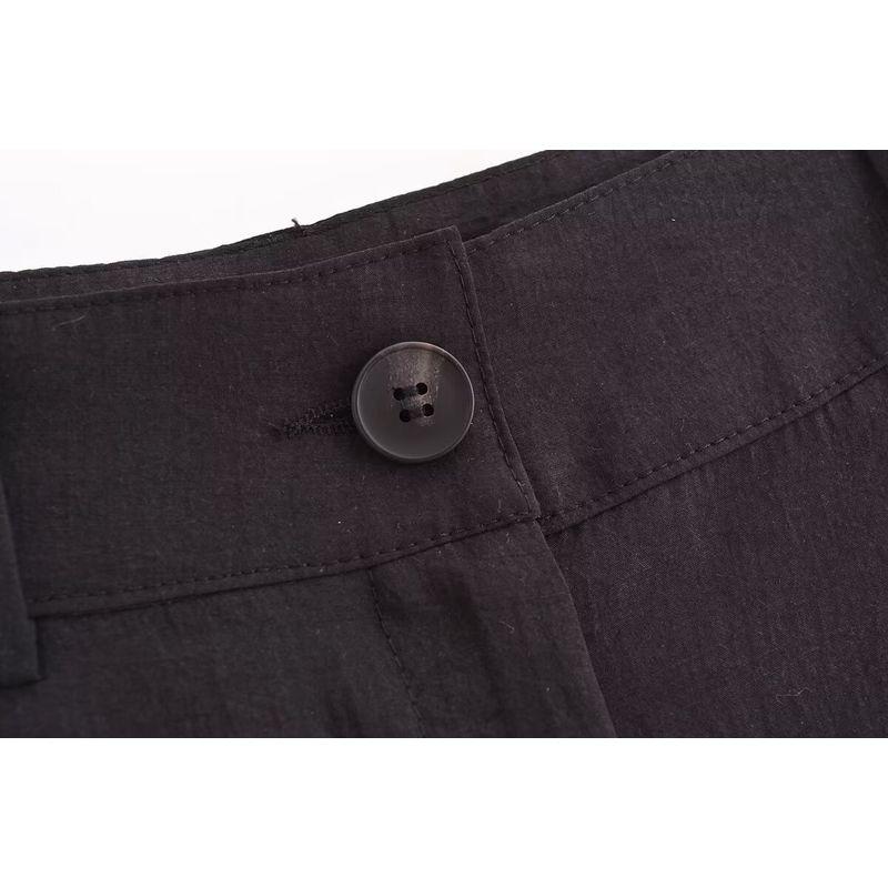 Kaslead New Arrival Women's Fashion Style Fashion Casual Easiest for Match Simple Straight Pleated Pants 7149270