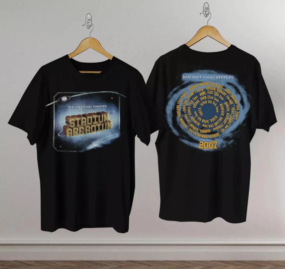 

Vintage 2007 Red Hot Chili Peppers Stadium Arcadium Tshirt size S5XL Unisex T-Shirt S