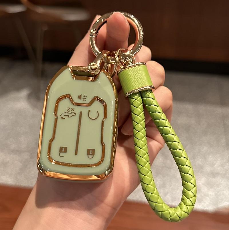 

Чехол для автомобильных ключей с брелком для 2019 2020 2021 2022 Chevy Silverado GMC Sierra 1500 2500HD 3500HD Terrain Acadia Smart Key