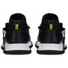 Spectre Cow Leather Zip Closure Lightweight Low Top Athletic Shoes Men's Black BH003MH0NJ-001