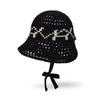 VARZAR VA Digital Logo Punching Bonnet Hat Black