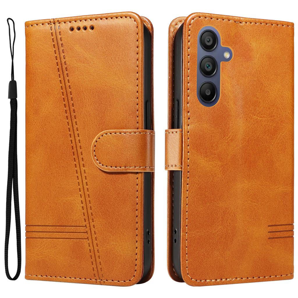For Samsung Galaxy A17 5G/A17 4G/A26 5G/A16 5G/A16 4G Case Flip Wallet T-Shape Lines Leather Phone Cover