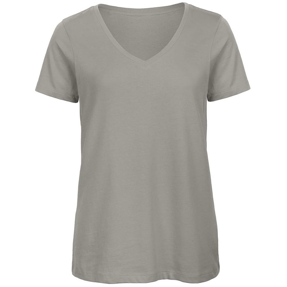 B&C Womens/Ladies Favourite Organic Cotton V-Neck T-Shirt