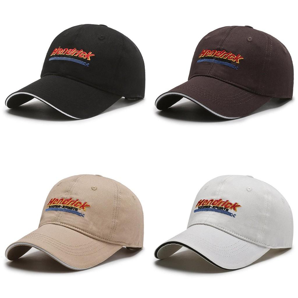Embroidered Letter Hendrick Baseball Cap Breathable Outdoor Sun Hat Protection