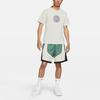 Nike Basketball Loose-Fit Crew Neck Short Sleeve T-Shirt Men Tops Off-White DD0829-901