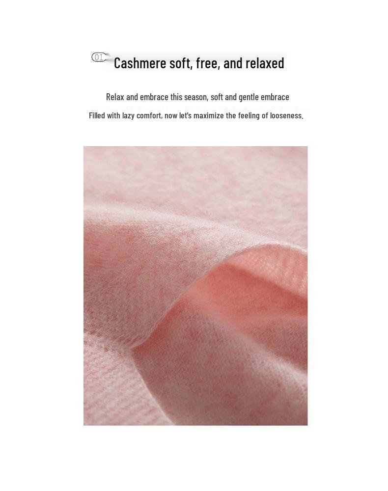 Pure Cashmere Women's Seamless V-Neck Short Sleeve Knit Top