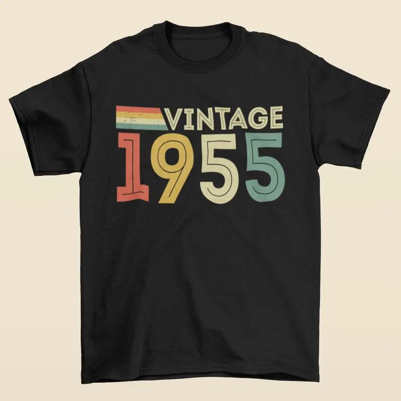 Vintage 1955 Retro Birthday Gift T-shirt XXXXL
