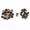5 Mm Brass Screw Rivets - Pack of 20 Rivets + 20 Screws for Leather (bags, Belts, Bracelets)