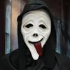 Scream Ghost Face Mask Official Movie Horror Mask for Halloween Cosplay & Costumes Scary Adult Killer Mask Prop