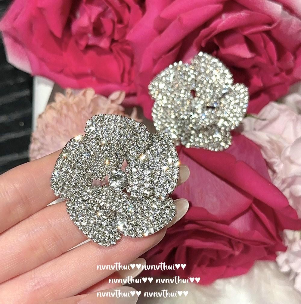 Mermaid Tears, Butterfly Gem Pearl Necklace, Yuji Colorful, 18K Gold Plated, Rose Zircon Earrings, Combination