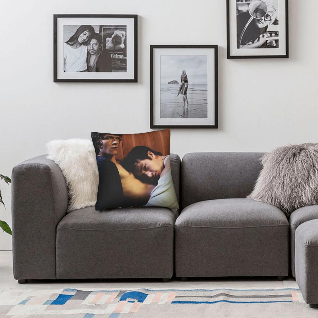 Pillow Cover Hudson Williams Connor Storrie Heated Rivalry Kawaii Pillow Case For Sofa Bedroom Home Decor Pillowcases