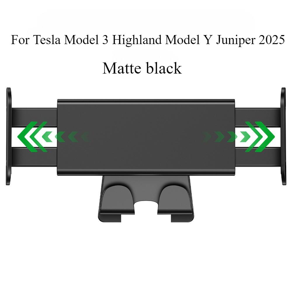 

Phone iPad Holder Tablet For Tesla Model 3 Highland Model Y Juniper 2025 Tablet for Car Headrest Rear Seats Auto Accessories матовый черный