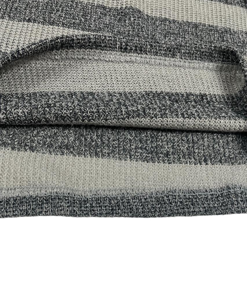 SK8ER ROCK Loose Melange Knit Star Pullover (Beige*Gray)