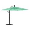 VidaXL Garden Parasol with Green Steel Pole 246x246x230 Cm, Parasol, Outdoor Parasol, Patio Parasol, Umbrella, 4005076