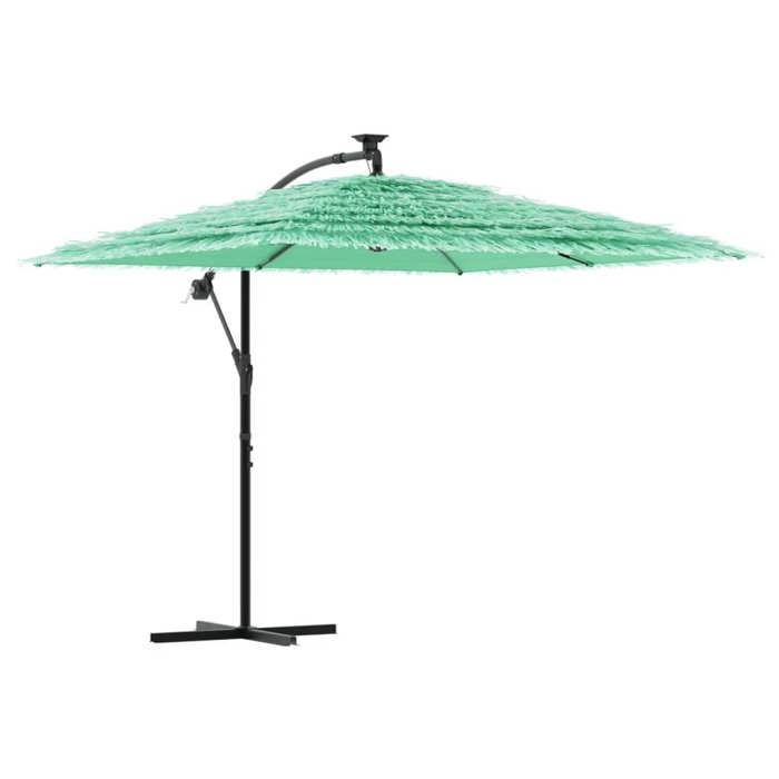 VidaXL Garden Parasol with Green Steel Pole 246x246x230 Cm, Parasol, Outdoor Parasol, Patio Parasol, Umbrella, 4005076