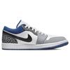 Sneakers Unisex Air Jordan 1 Low SE True Blue Bianco Nero Grigio Cemento DM1199-140