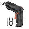 Ergonomic Power Drill Rechargeable Electric Screwdriver Set, Adjustable Torque And Grip Screwdriver, Dual-Purpose Compact Cordless Kit for Home
