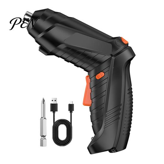 Ergonomic Power Drill Rechargeable Electric Screwdriver Set, Adjustable Torque And Grip Screwdriver, Dual-Purpose Compact Cordless Kit for Home
