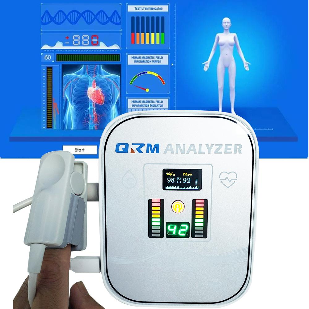 New Quantum Resonance Magnetic Health Analyzer 11 Generation Body Analyzer for Hand Touch Multi-language Sub-health Test for Home with Digital Display