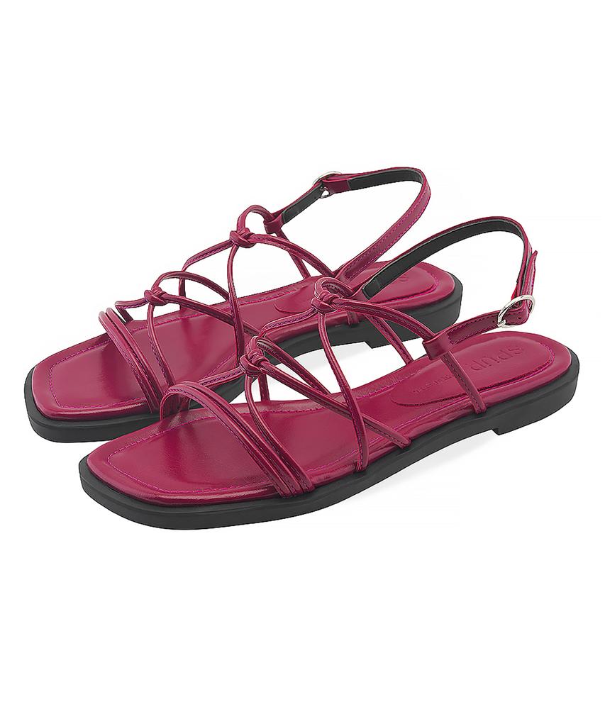 Spur Flutter Strap Sandal -Ss8050 (3Color) 1.5Cm Strap Sandals