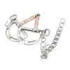Copper Horse Snaffle Bit Durable Horse Mouth Bit Portable Stainless Steel Horse Bit  Horse Training