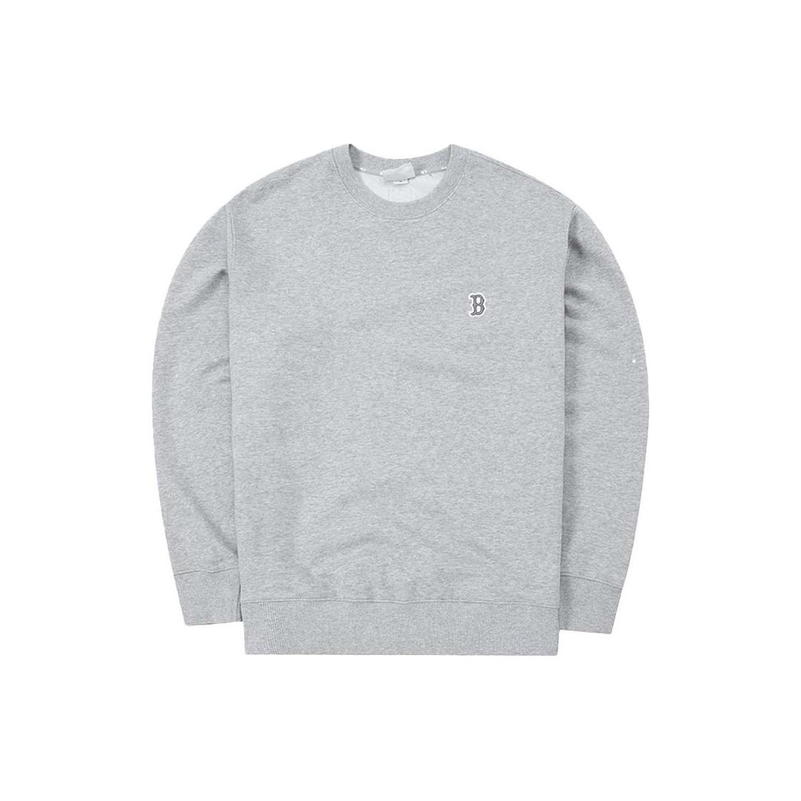 MLB Sweatshirts Unisex Gray Crew Neck Moderate Other 3AMTB0131-43MGS S