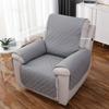 1 Seater Recliner Sofa Slipcover Pets Dog Kids Mat Solid Color Non-Slip Recliner Couch Cover Four Seasons Sofa Armchair Mats