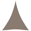 VidaXL Sun Sail Triangular Oxford Fabric 4x5x5 M Taupe