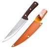 Manuell geschmiedetes Ausbein-Metzger-Chefbeil, Schneidemesser, Fleisch, Fisch, Gemüse, Edelstahl, Küchenschneider