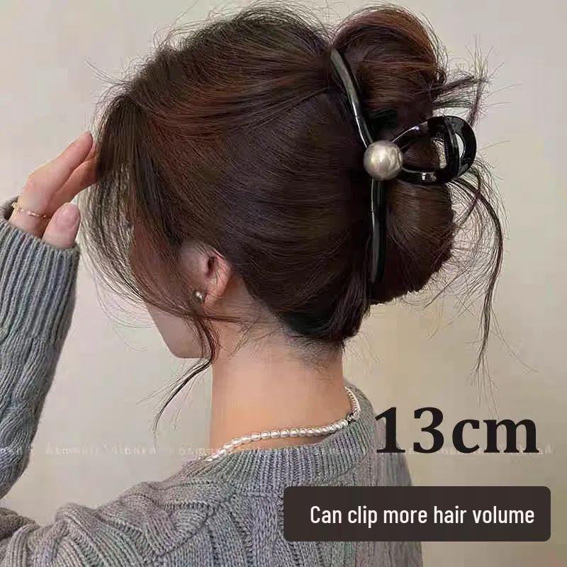 2024 Frosted Large Star Hair Clip - High-End Shark Clip Accessory for Women