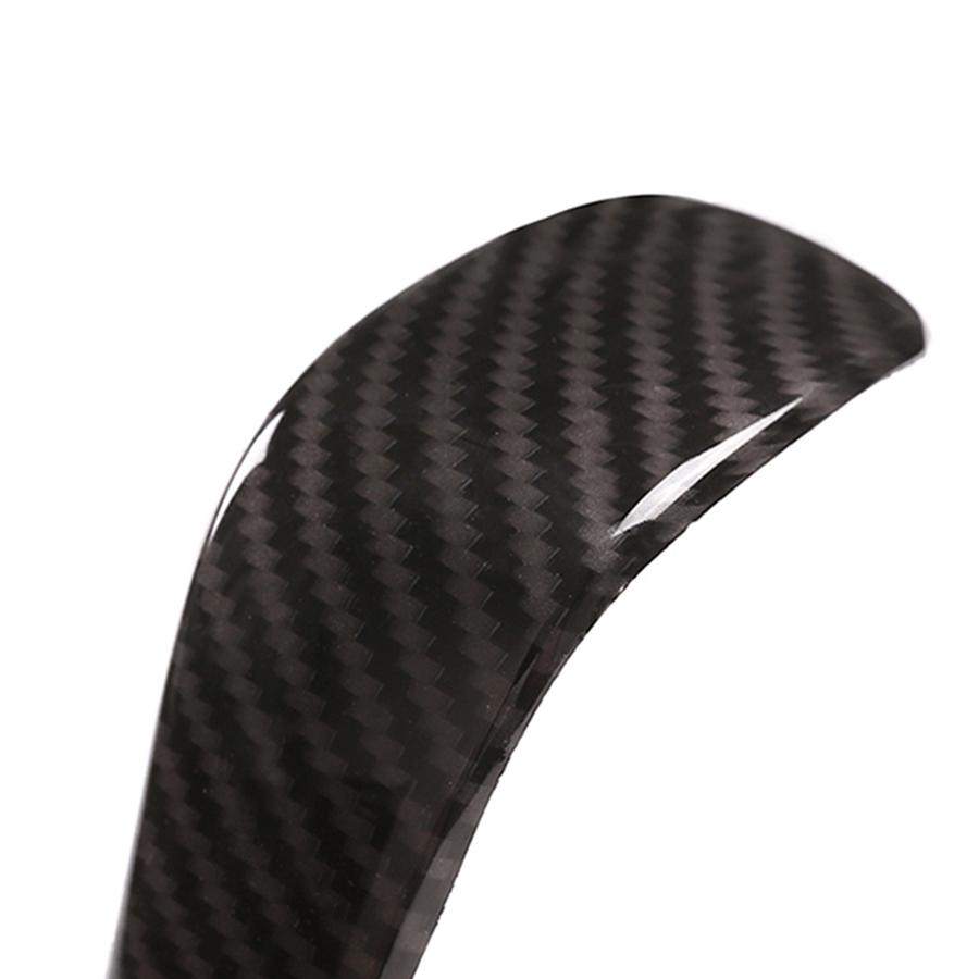 ABS Car Steering Wheel+Gear Shift Knob Head Cover For 3 Series E90 E92 E93 05-12