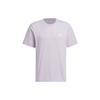 adidas T Shirt Unisex Silver Purple JI9067
