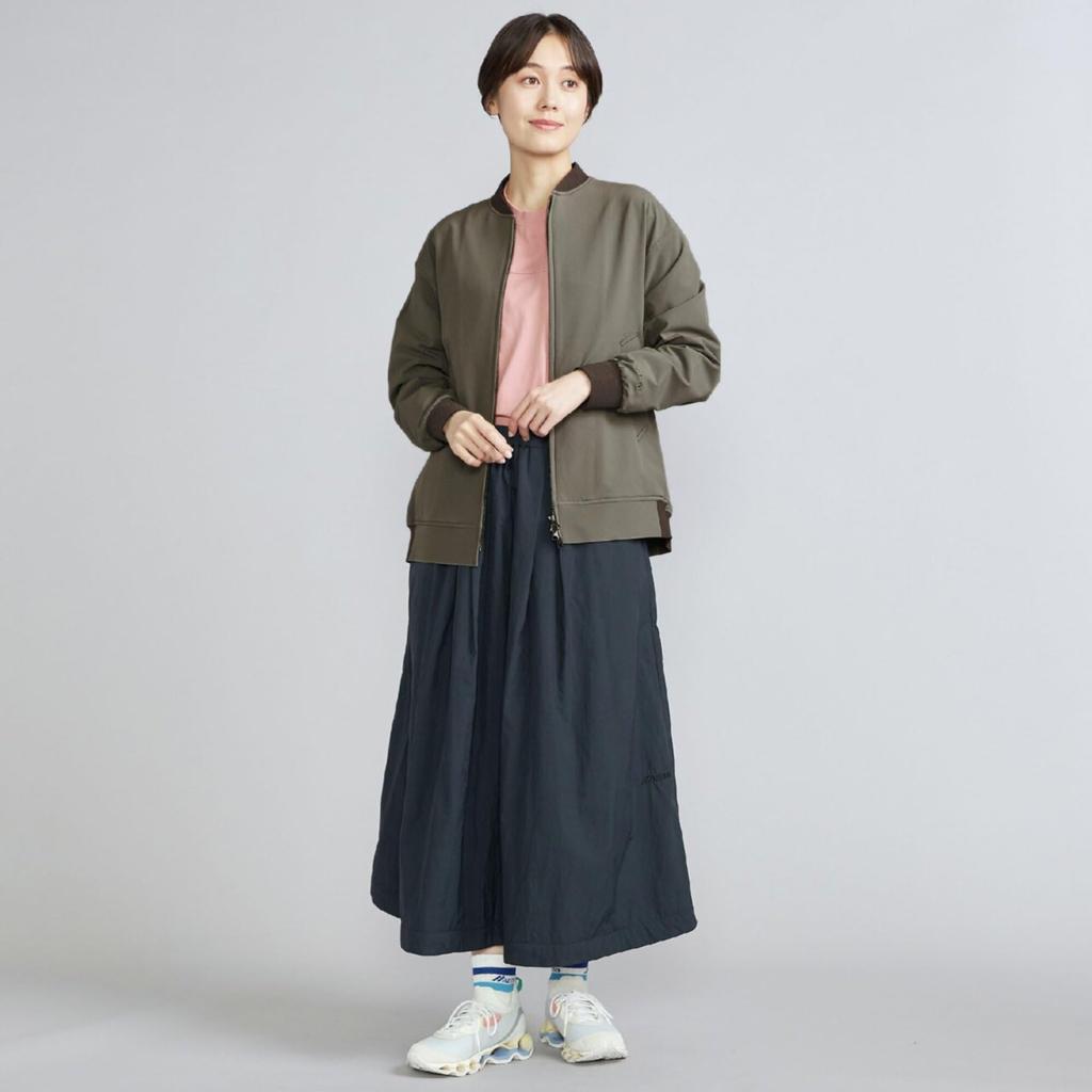 Mizuno Tech Shield Windproof Stretch Outdoor Tea Leaf Women's Jacket, B2MEC710,