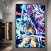 Dragon Ball Starry Night Tapestry  Sun Wukong Super Saiyan Anime Hanging with Gokus Kamehameha Ideal for Otaku Bedroom Decor