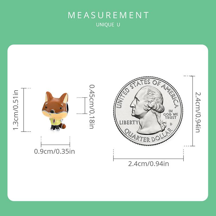 WOSTU Emalje Slem Rev Student 925 Sterlingsølv Sjarmperler passer Armbånd Armring Fint Smykke