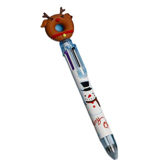 Długopis Wielofunkcyjny Prezent Artykuły piśmiennicze Kreskówka Święty Mikołaj Choinka Jeleń Kolorowy długopis dla dzieci