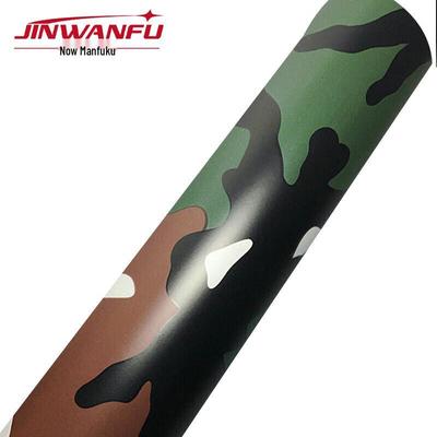 JINWANFU Camouflage Matte Vinyl Wrap Film