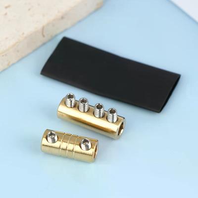 10 Conjuntos Kit de Porca Conectora de Fio 80A 6AWG 60Amperes Conector de Emenda de Cobre Terminais de Fio de Circuito à Prova d'Água