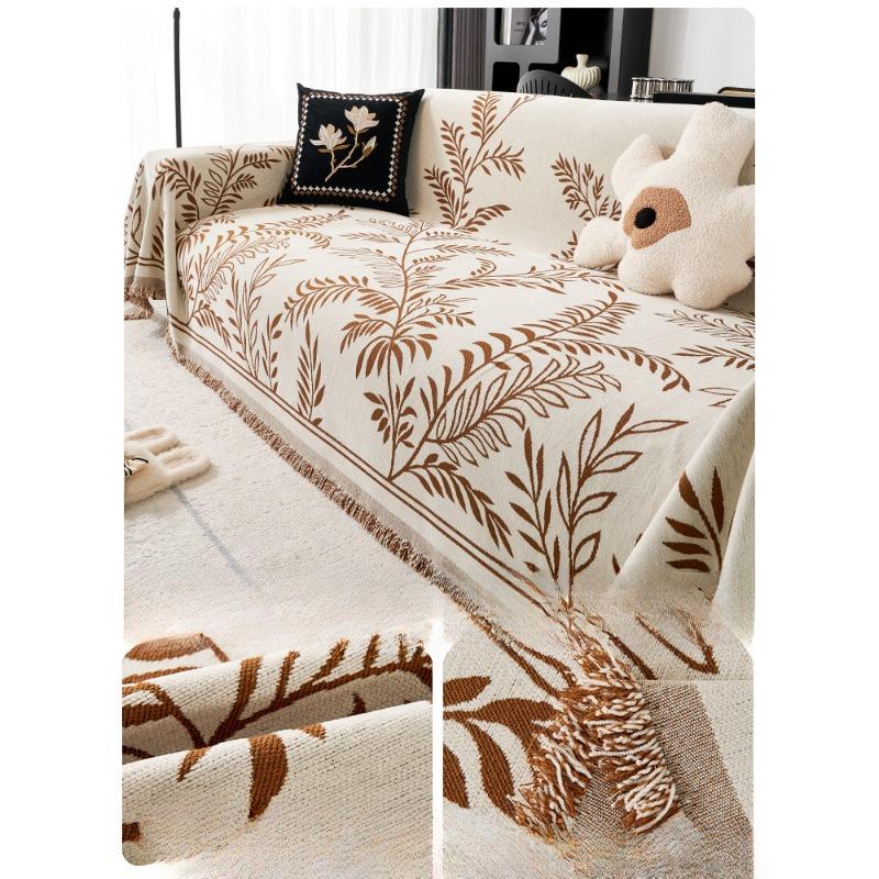 Chenille Sofa Cover Towel High Sense Four Seasons Universal Anti-Scratching Sofa Slipcover All-Inclusive Universal Cover