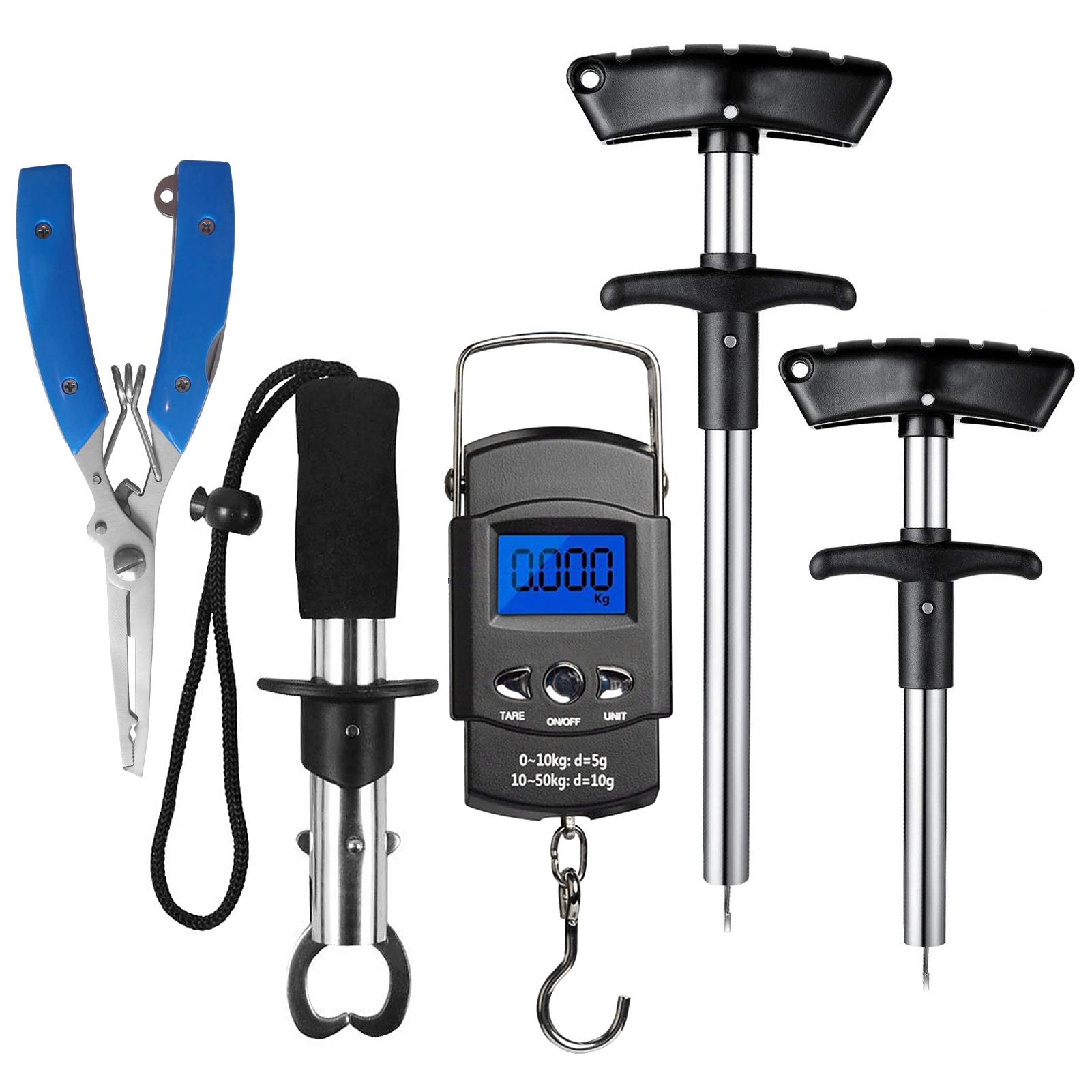 

Ручной цифровой рыбий захват для рыбы, рыболовные плоскогубцы, комбинированный комплект для удаления крючков, рыболовные снасти set 1