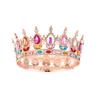 Women's Crown Adults Sparkling Headband Alloy Rhinestones Costume Hairpieces for Weddings Birthdays Proms and Pageants