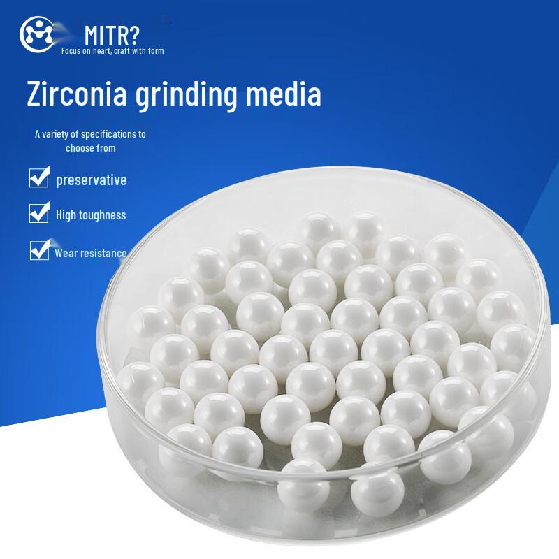 95 Zirconia Ceramic Grinding Balls 250ml